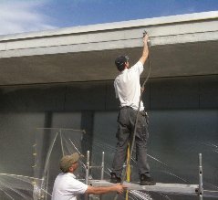 High-Tech Sichtbetonkosmetik und Betonkosmetikprodukte von Synfola GmbH.