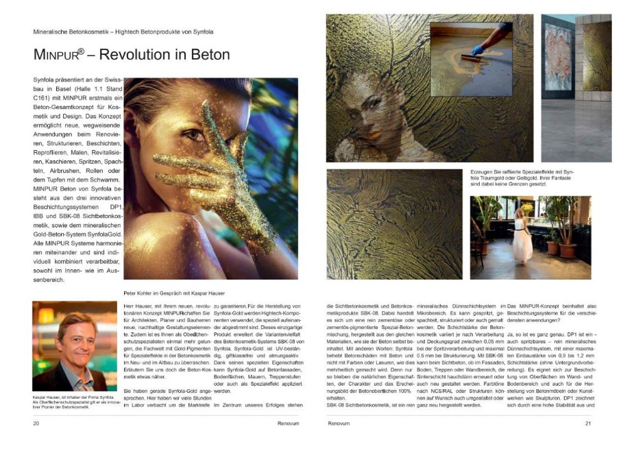 Synfola Reportage Minpur im Renovum 